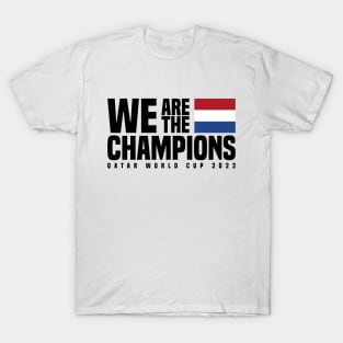 Qatar World Cup Champions 2022 - Netherlands T-Shirt